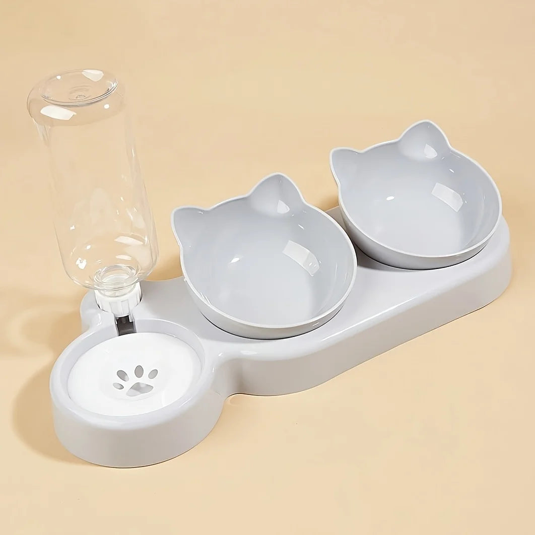 3-in-1 Cat Bowl