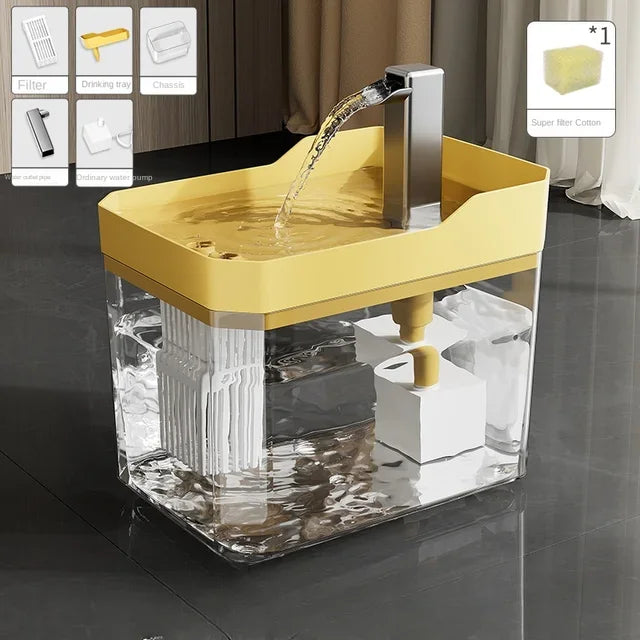 Cat Water Fountain With Auto Filter