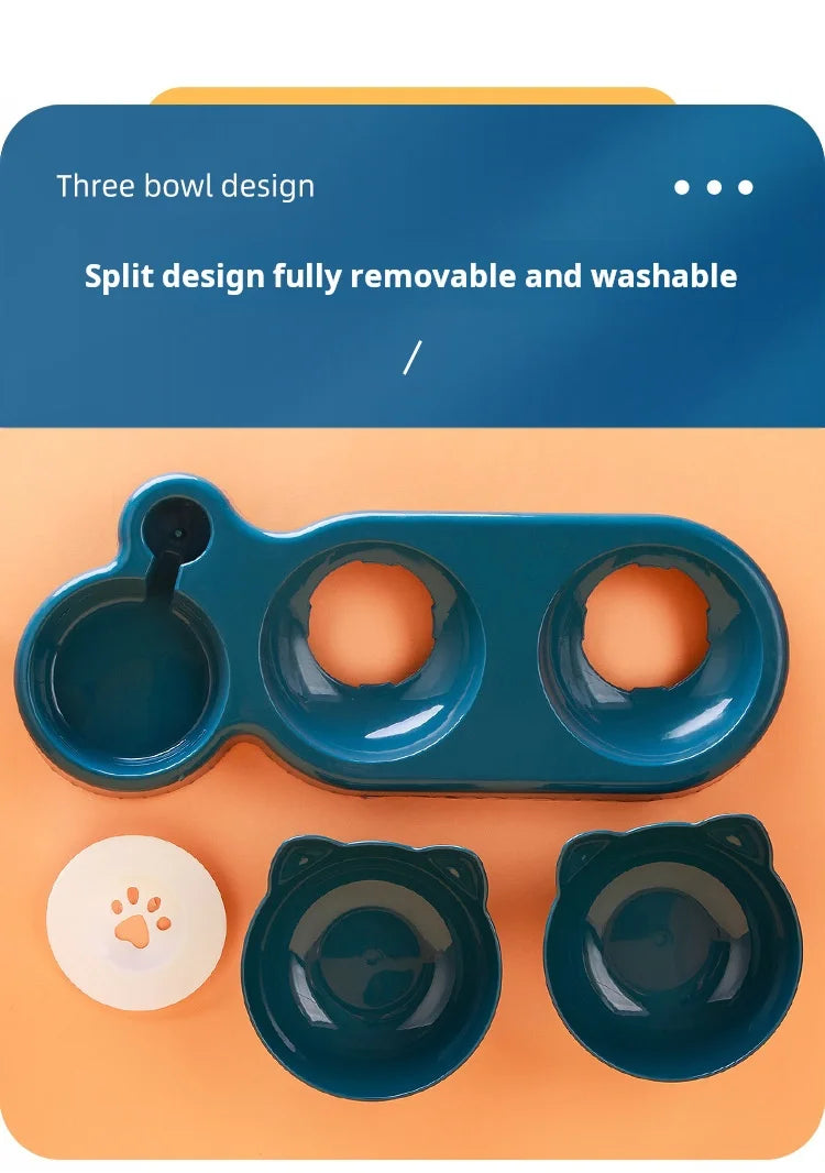 3-in-1 Cat Bowl