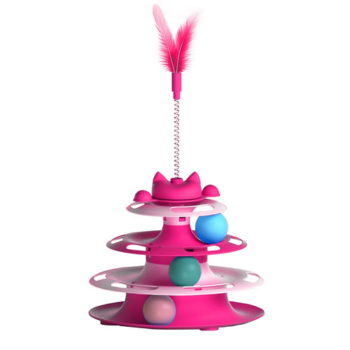 Interactive Trackball Cat Toy