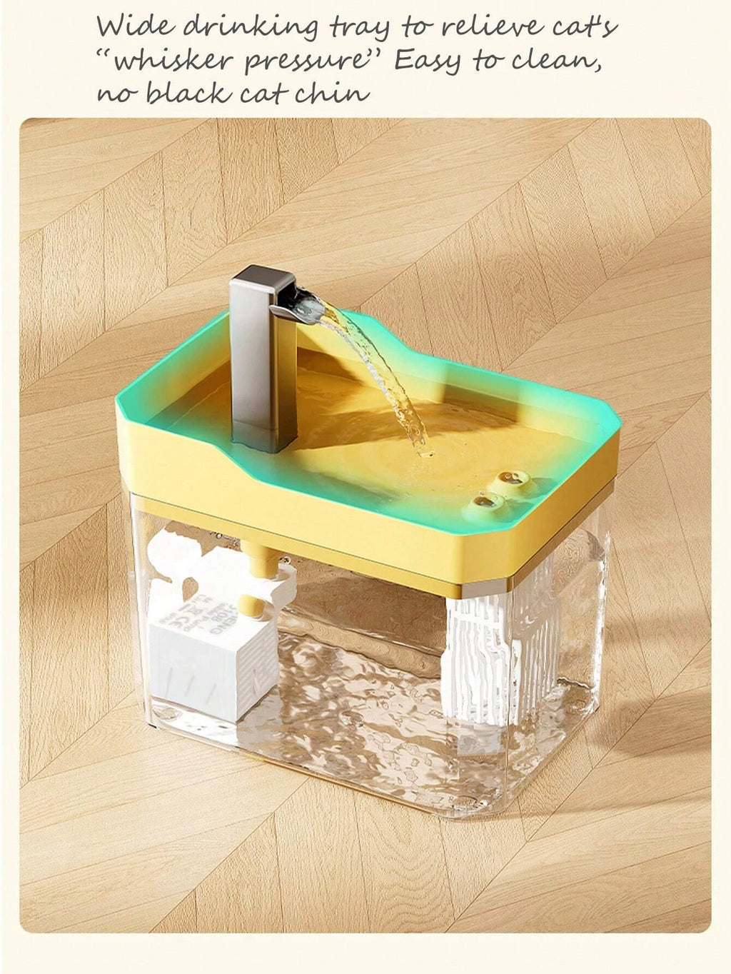 Cat Water Fountain With Auto Filter