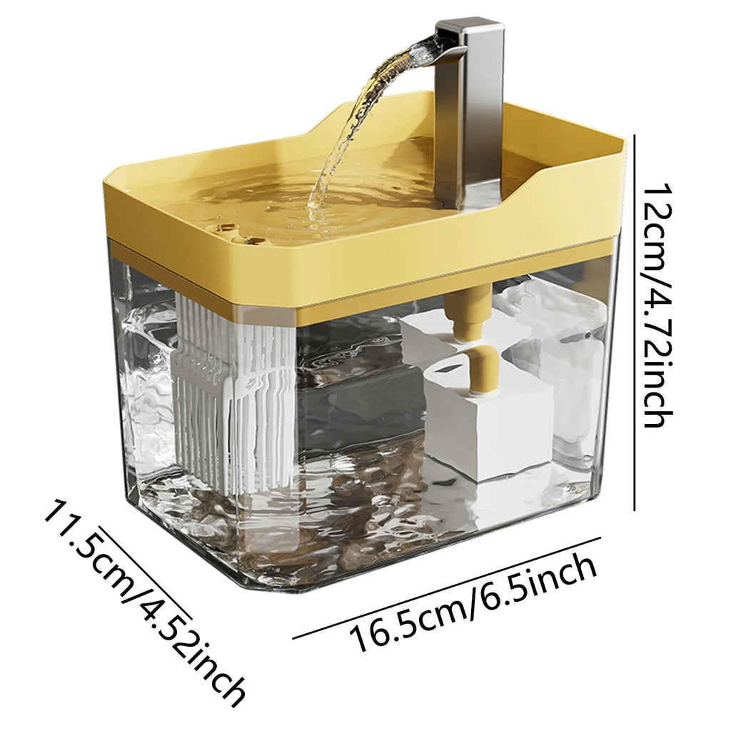 Cat Water Fountain With Auto Filter
